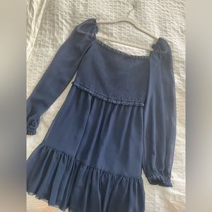 Wilfred Tempest Dress Size M Navy